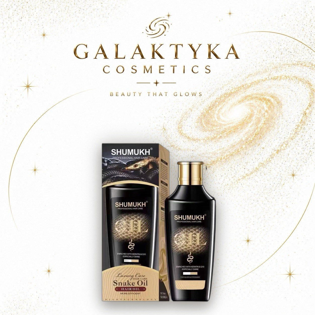 SHUMUKH SNAKE OIL HAIR CARE pielęgnacja włosów