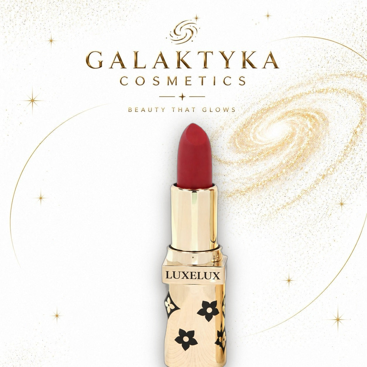 Pomadka do ust matowa kolor marsala 01 Luxelux