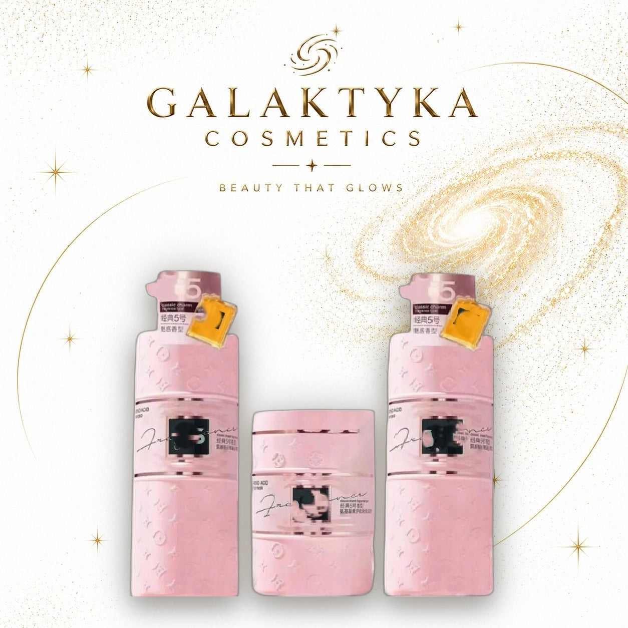 Zestaw Szampon 800 ml- Maska 800ml- ŻEL 800ml