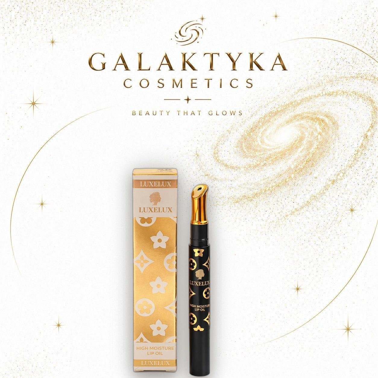 LUXELUX Olejek do ust High Moisture Lip Oil #02 Nawilżający Błyszczyk