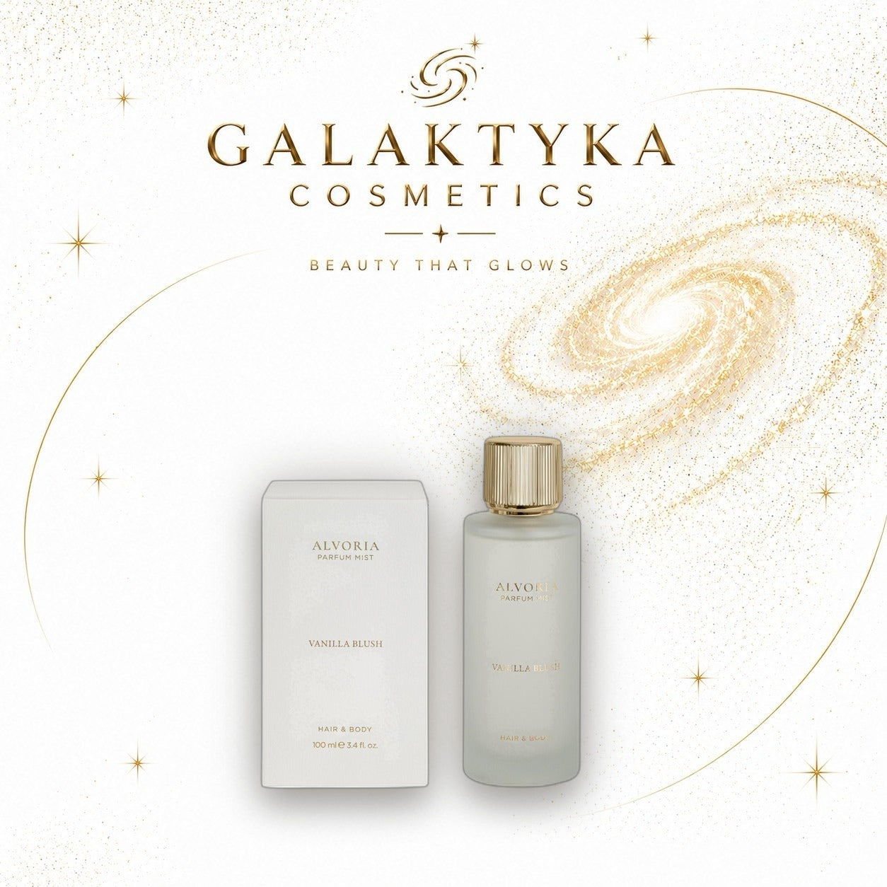 ALVORIA VANILLA BLUSH 100ml Mgiełka do ciała Perfumowana + GRATIS