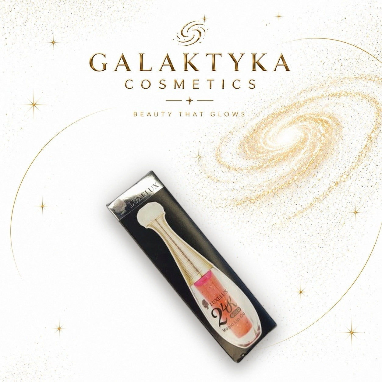 Magiczny błyszczyk do ust z 24k złotem LUXELUX 2 ml
