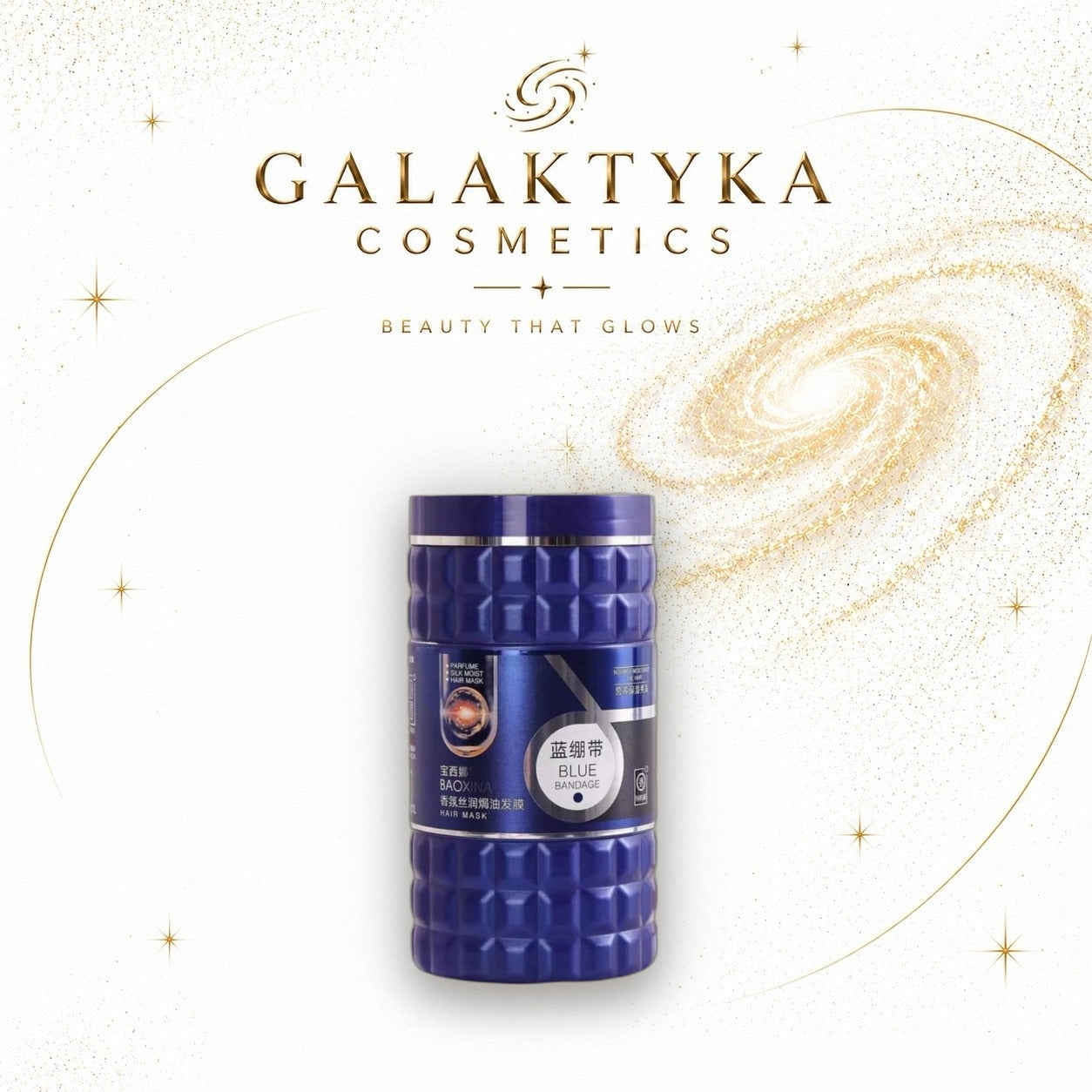 MASKA PERFUMOWANA NIEBIESKI BANDAŻ 1000ml