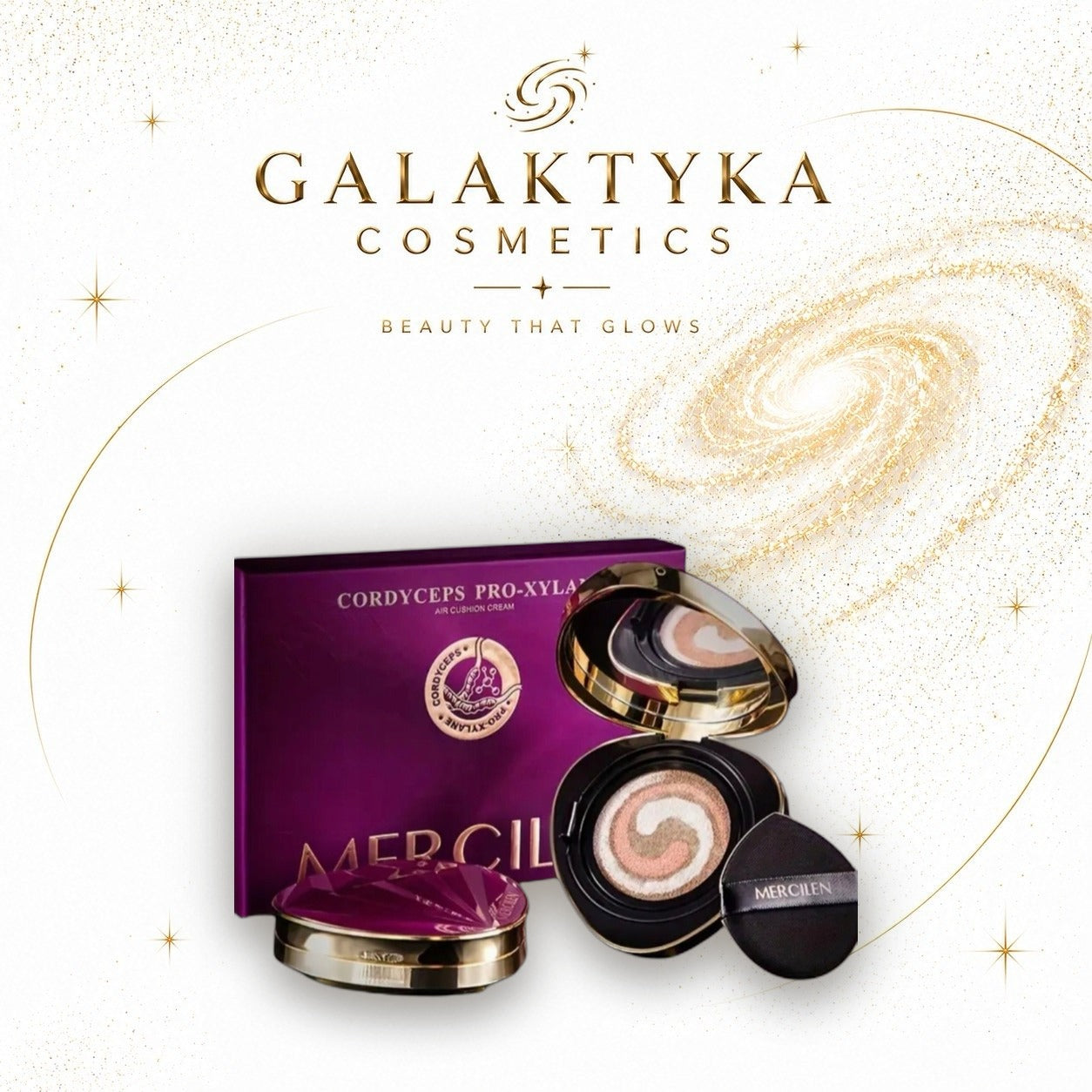Mercilen Cordyceps Pro-Xylane Air Cushion Cream PODKŁAD do twarzy