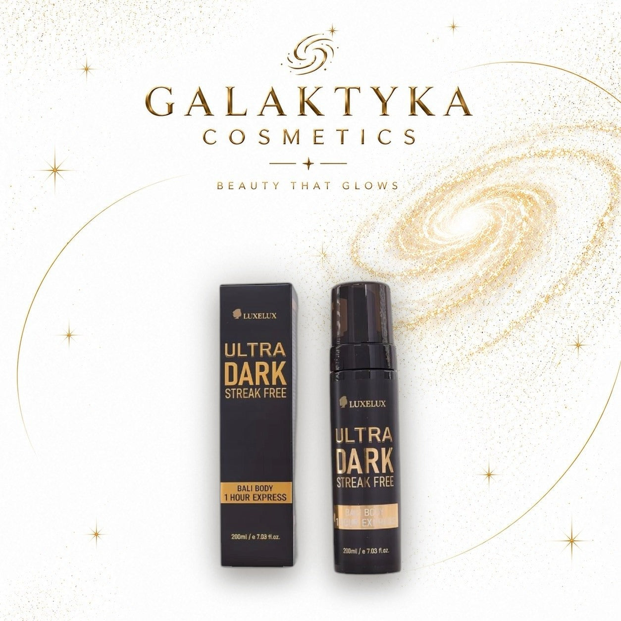 Luxelux Ultra Dark Samoopalacz w piance 200ml