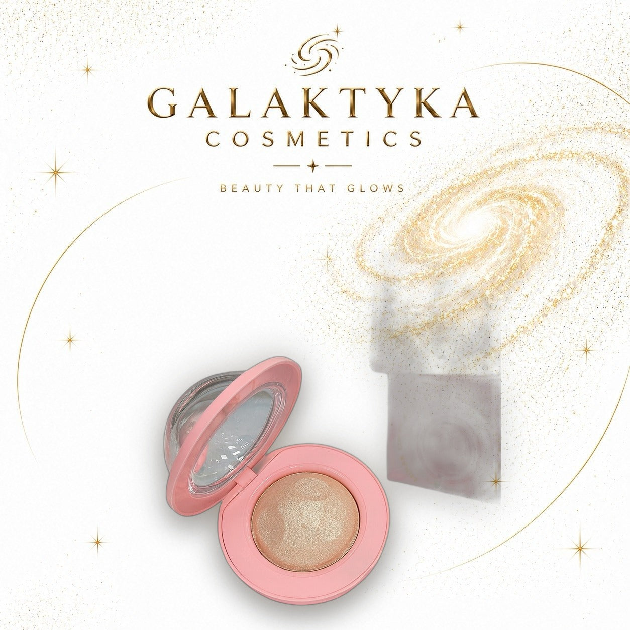 LUXELUX LUNAR ORBIT BLUSH PALETA RÓŻ I ROZŚWIETLACZ 3w1