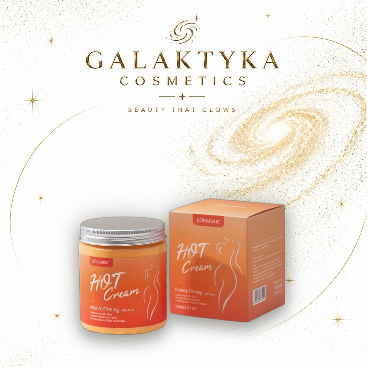 Hot Cream - Naturalny Krem Termoaktywny - 250g - Spalanie Tłuszczu