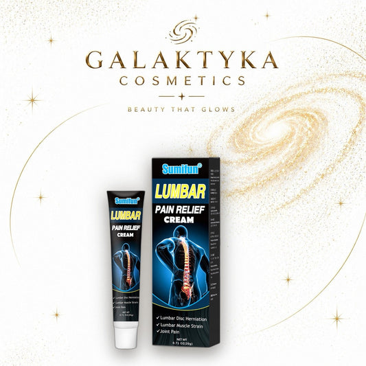 KREM LUMBAR PAIN RELIEF przeciwbólowy na kręgosłup ból mięśni stawów czarny