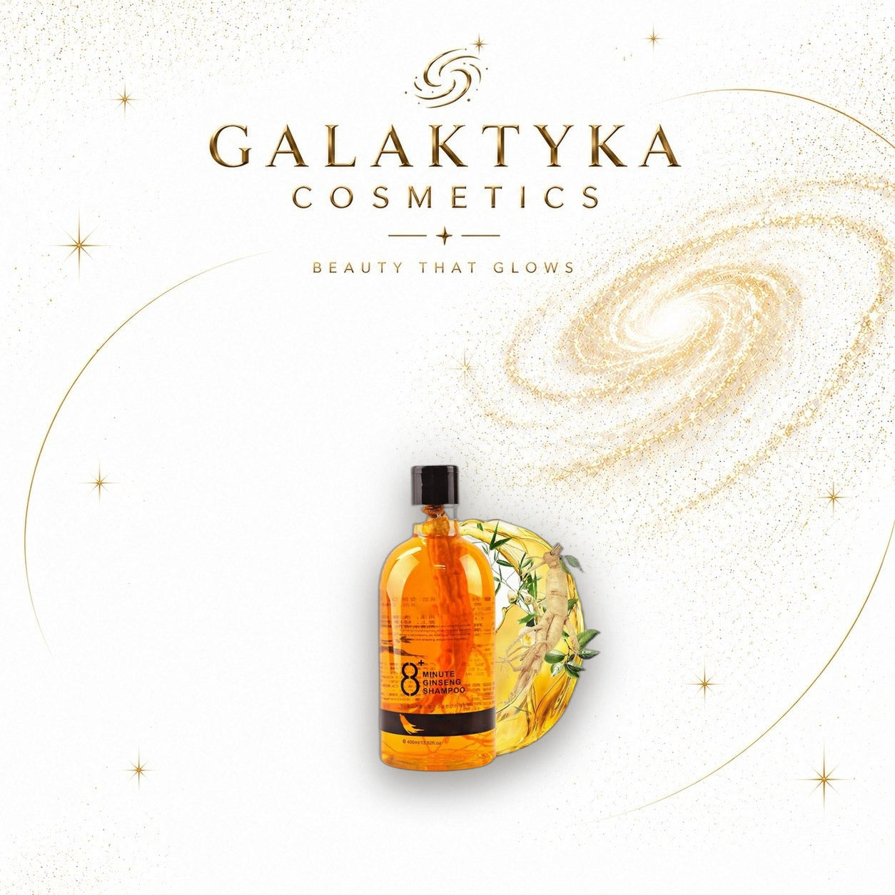 Szampon z żeń-szeniem 8 Minute Ginseng 400 ml przeciw wypadaniu włosów