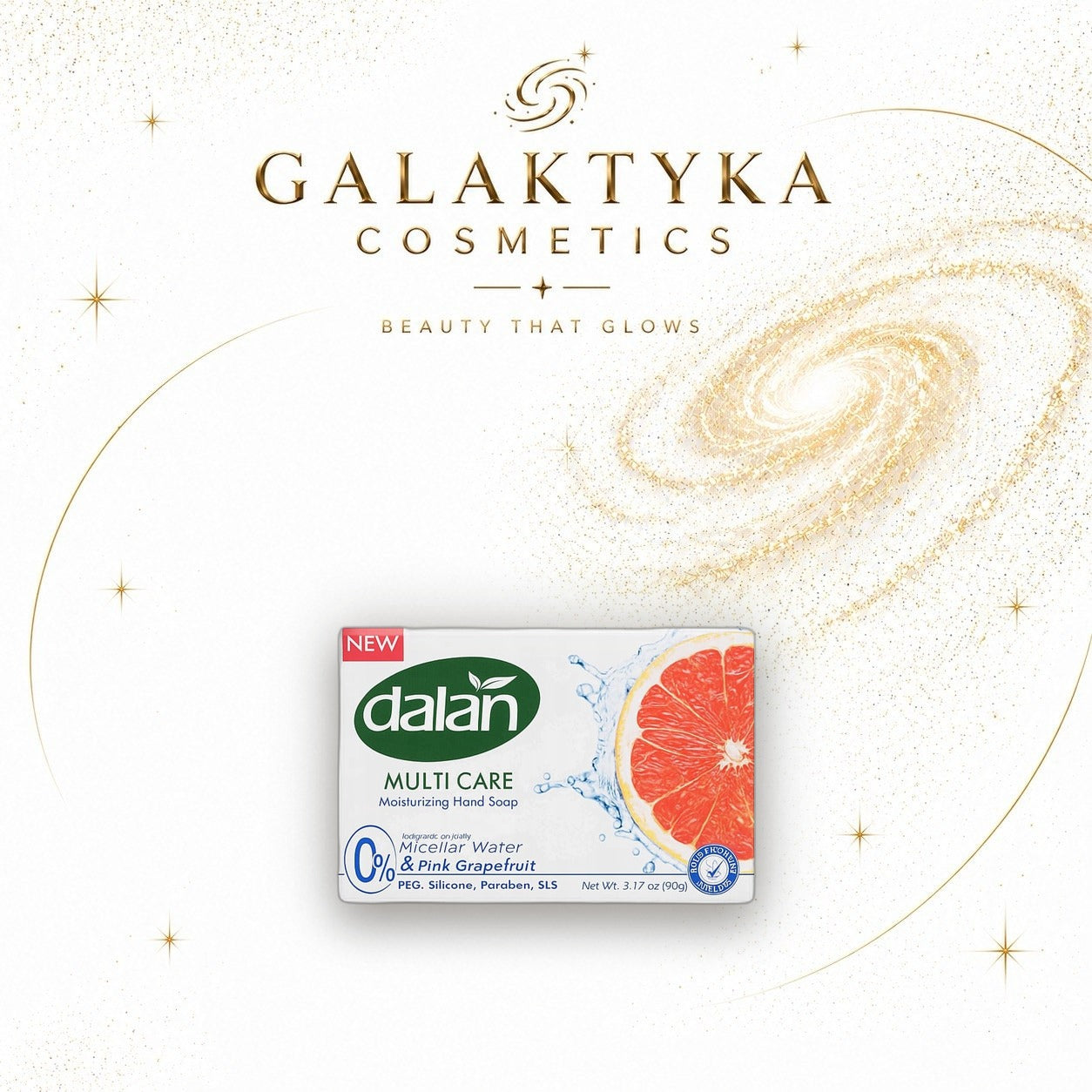 Dalan Multi Care mydło w kostce 90g Grejpfrut
