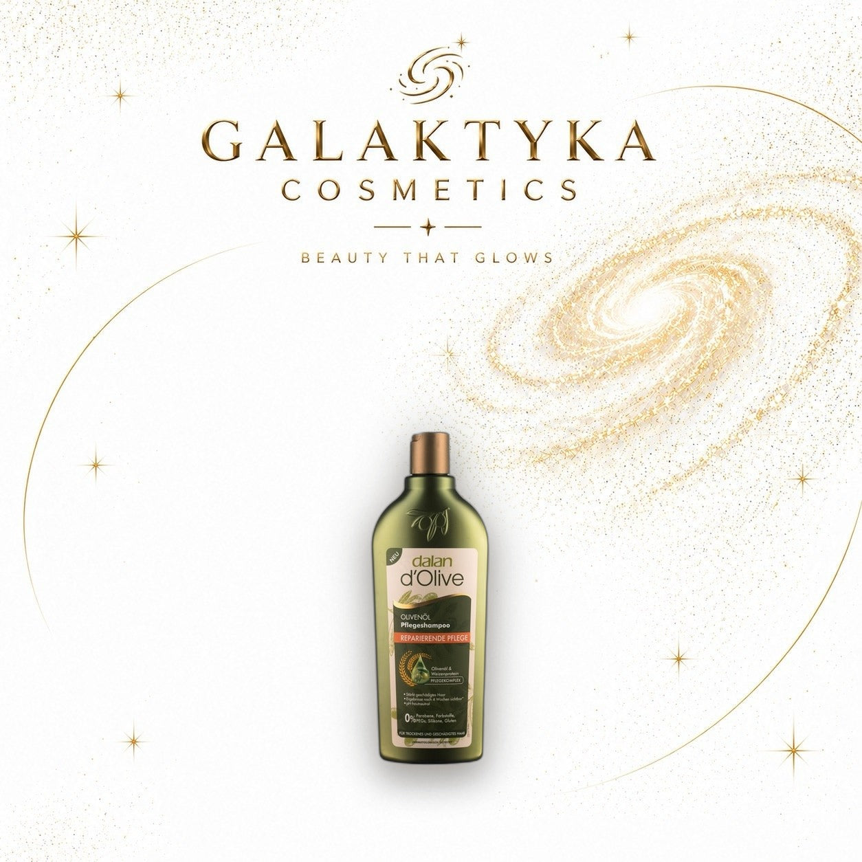 Szampon Dalan d'Olive Repairing Care 400 ml regeneracja i nawilżenie