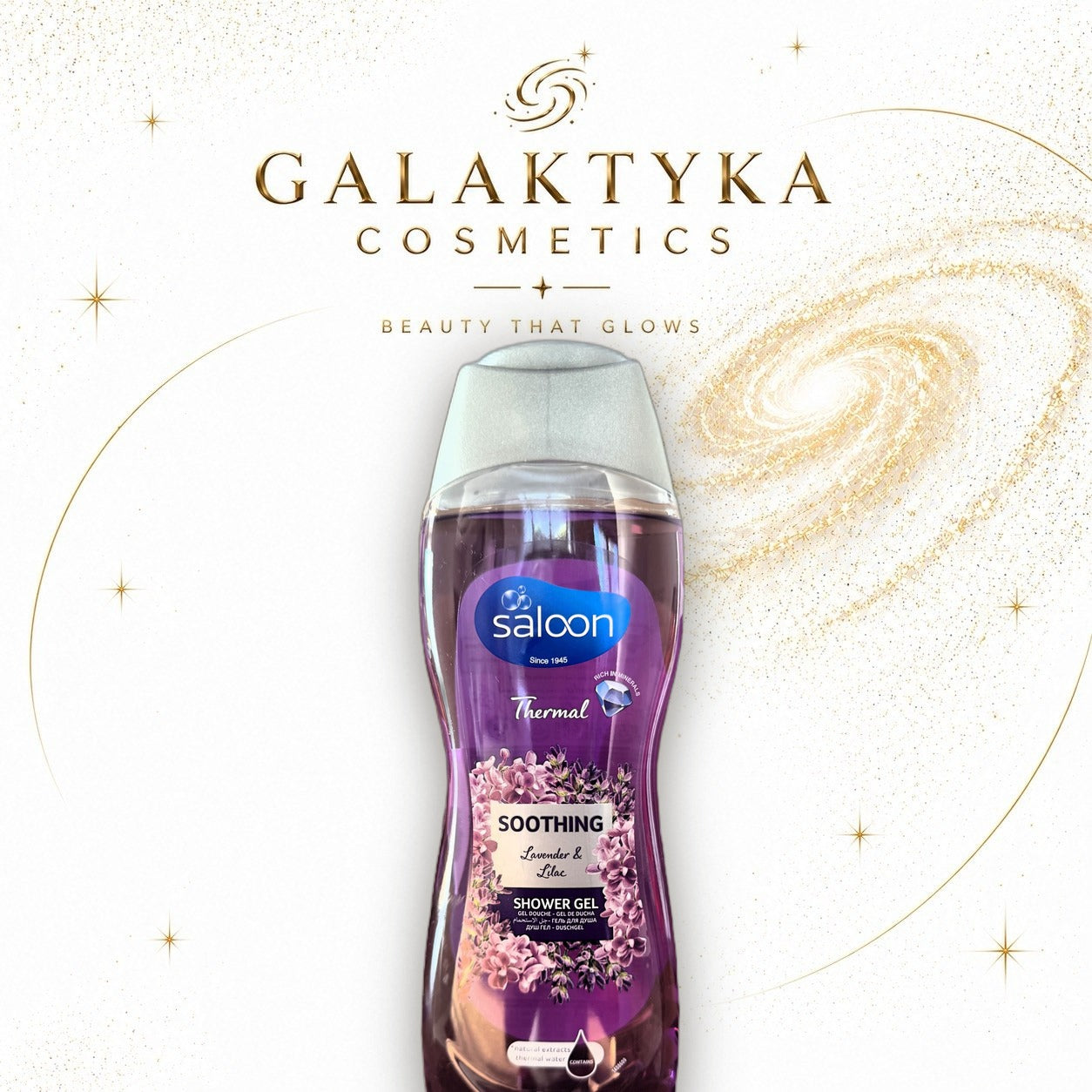 RELAKSACYJNY ŻEL DO KĄPIELI I POD PRZYSZNIC LAWENDA &LILIOWIEC 450 ml