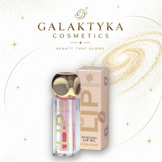 Błyszczyk do ust 3 ml Luxelux nawilżający z drobinkami