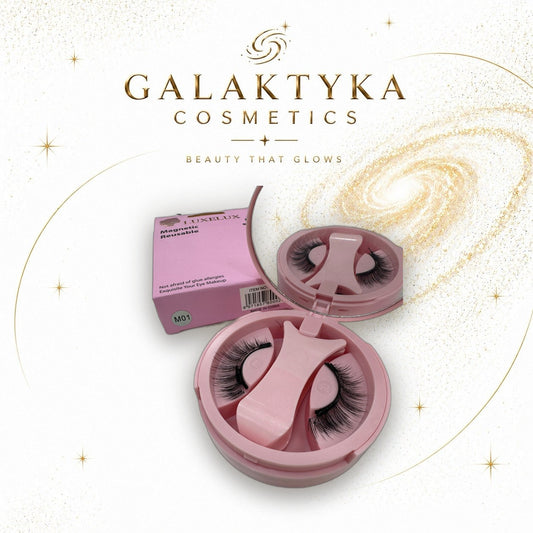 Zestaw magnetycznych rzęs z aplikatorem - długie, gęste, bez użycia kleju