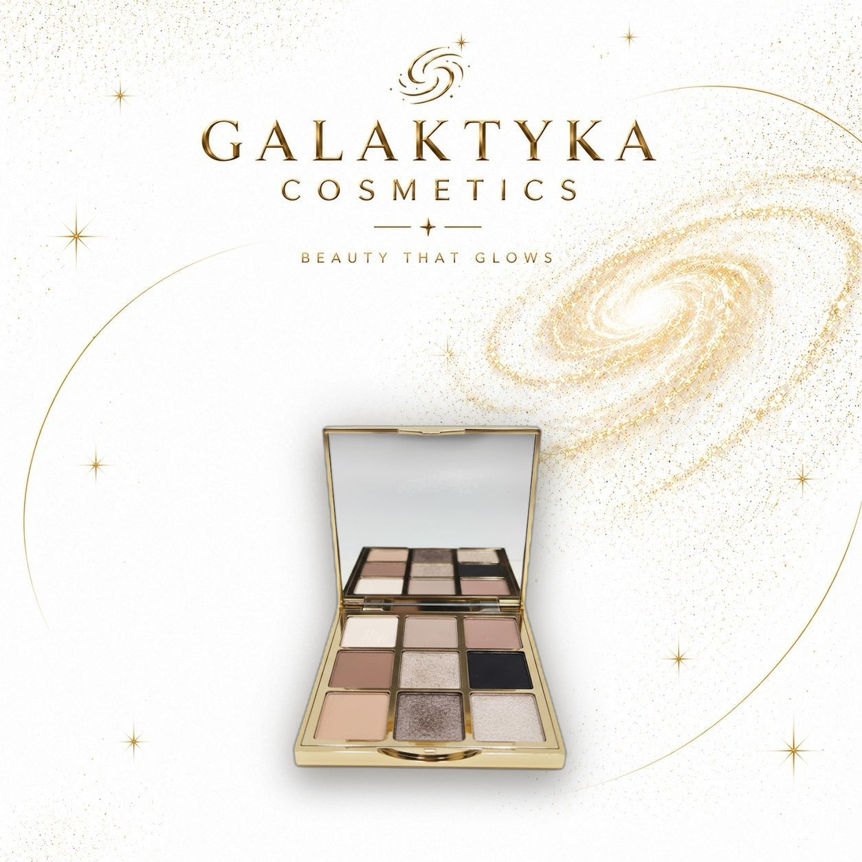 Paleta Cieni do Powiek LUXELUX - 9 Ponadczasowych Kolorów 03
