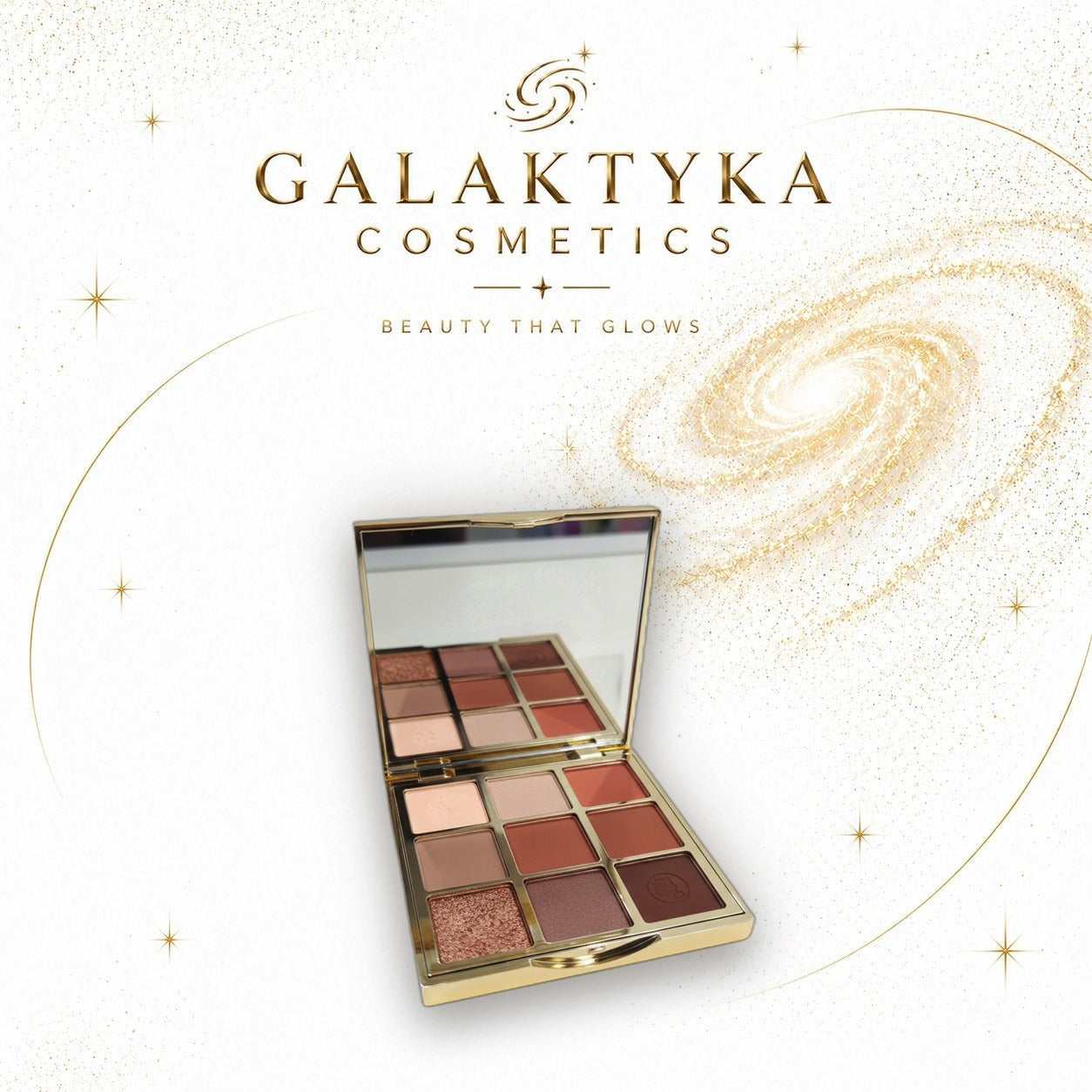 Paleta Cieni do Powiek LUXELUX 9 Ponadczasowych Kolorów 01