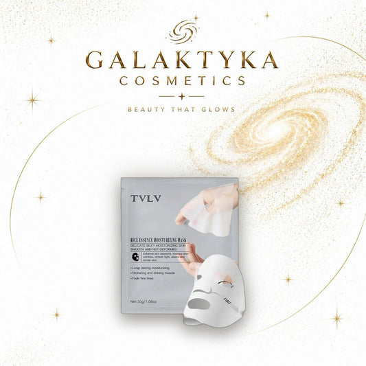 Maska na twarz TVLV Rice Essence: nawilżająca, z ekstraktem z ryżu