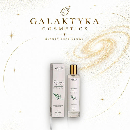 Hydrolat Rozmarynowy AGON 100ml - 100% Naturalny Tonik do Włosów i Skóry