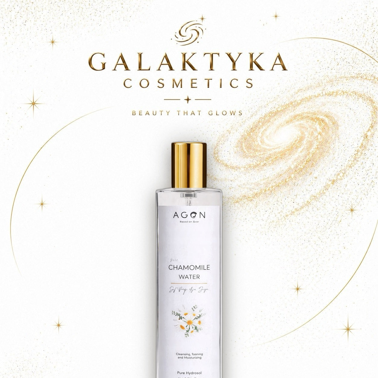 AGON Hydrolat Rumiankowy 100 ml - Tonik do Włosów i Skóry