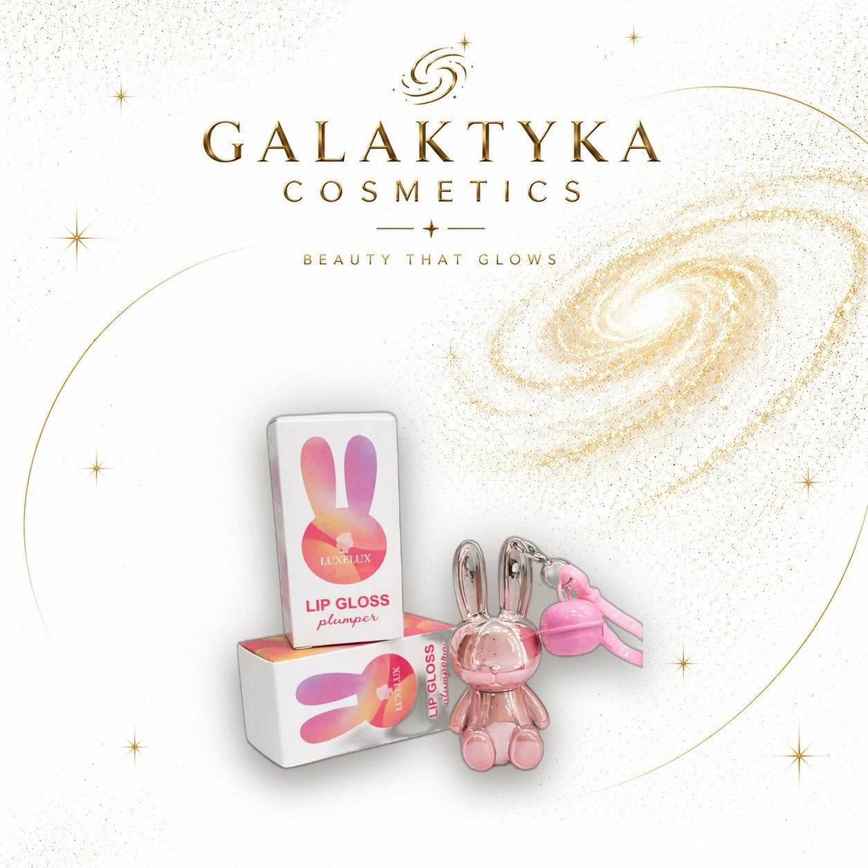 Luxelux powiększający błyszczyk do ust Królik 1,2 ml