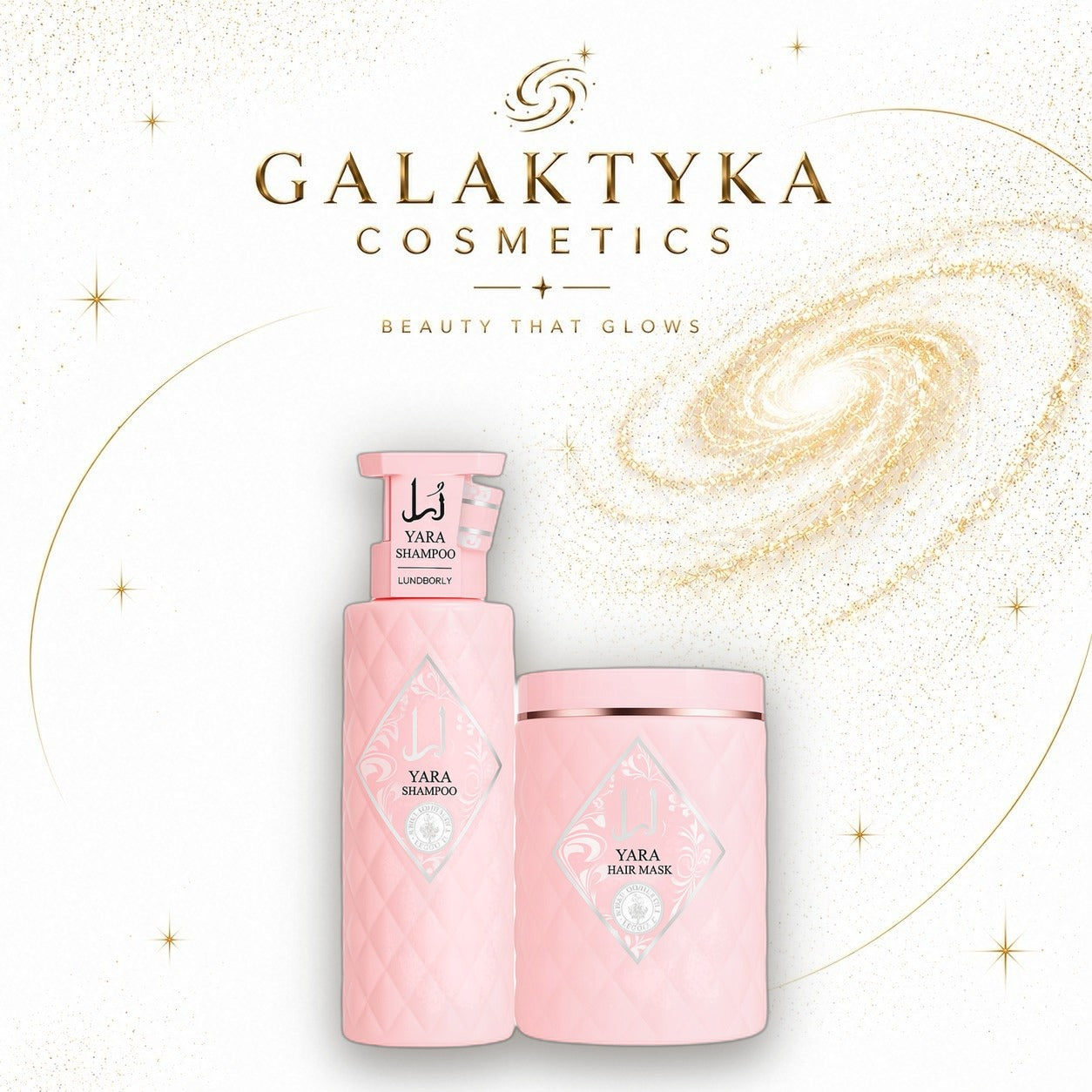 YARA Szampon 800ml + Maska 800ml Perfumowany Zestaw Zapach Arabski