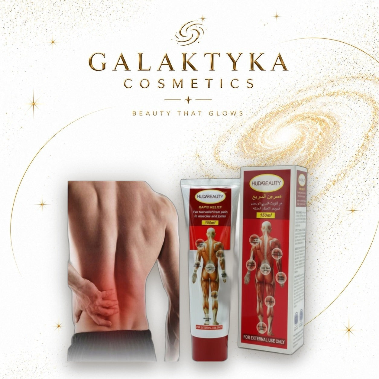 Krem do łagodzenia objawów bólu 150ml