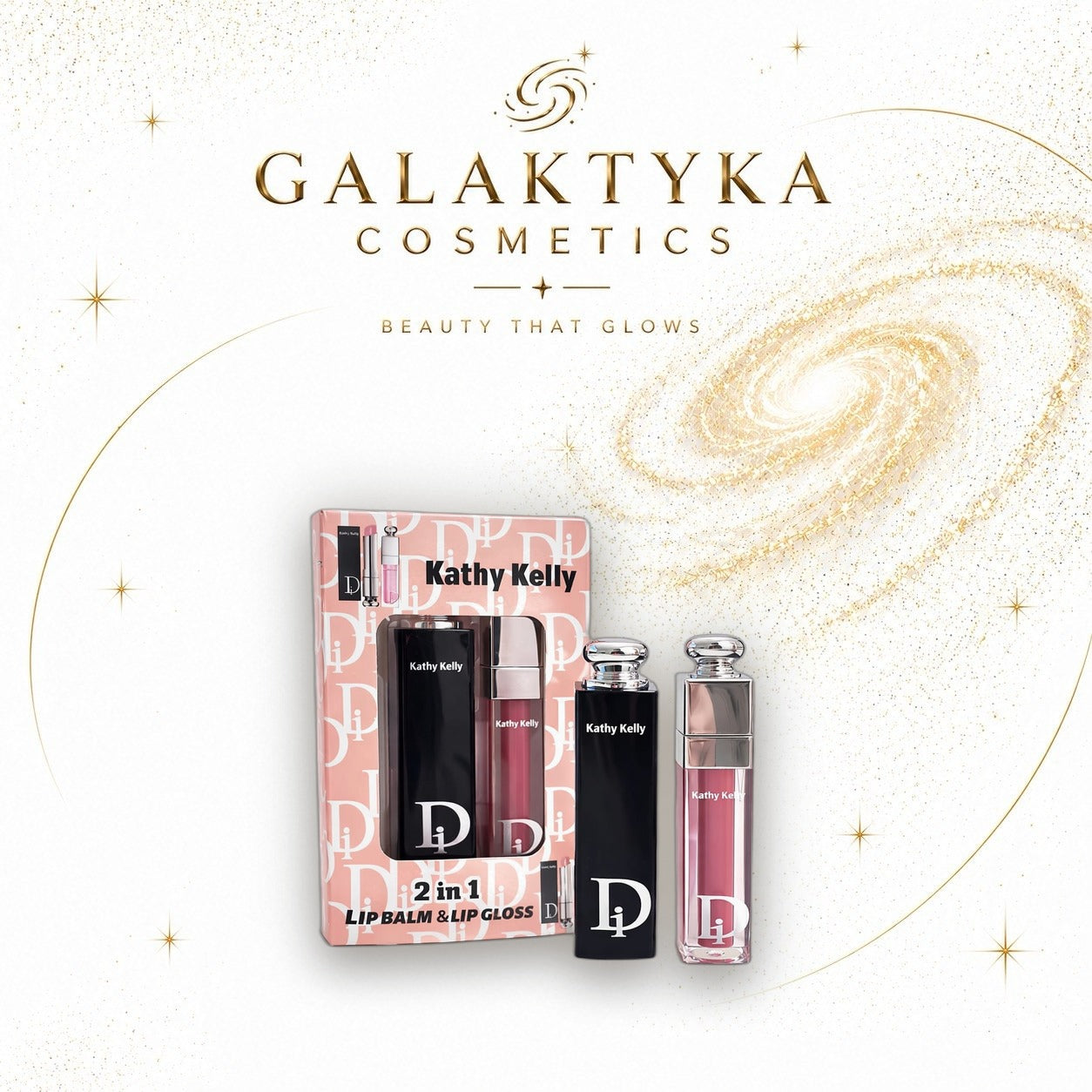 Kathy Kelly 2w1 Lip Balm & Lip Gloss balsam i błyszczyk do ust