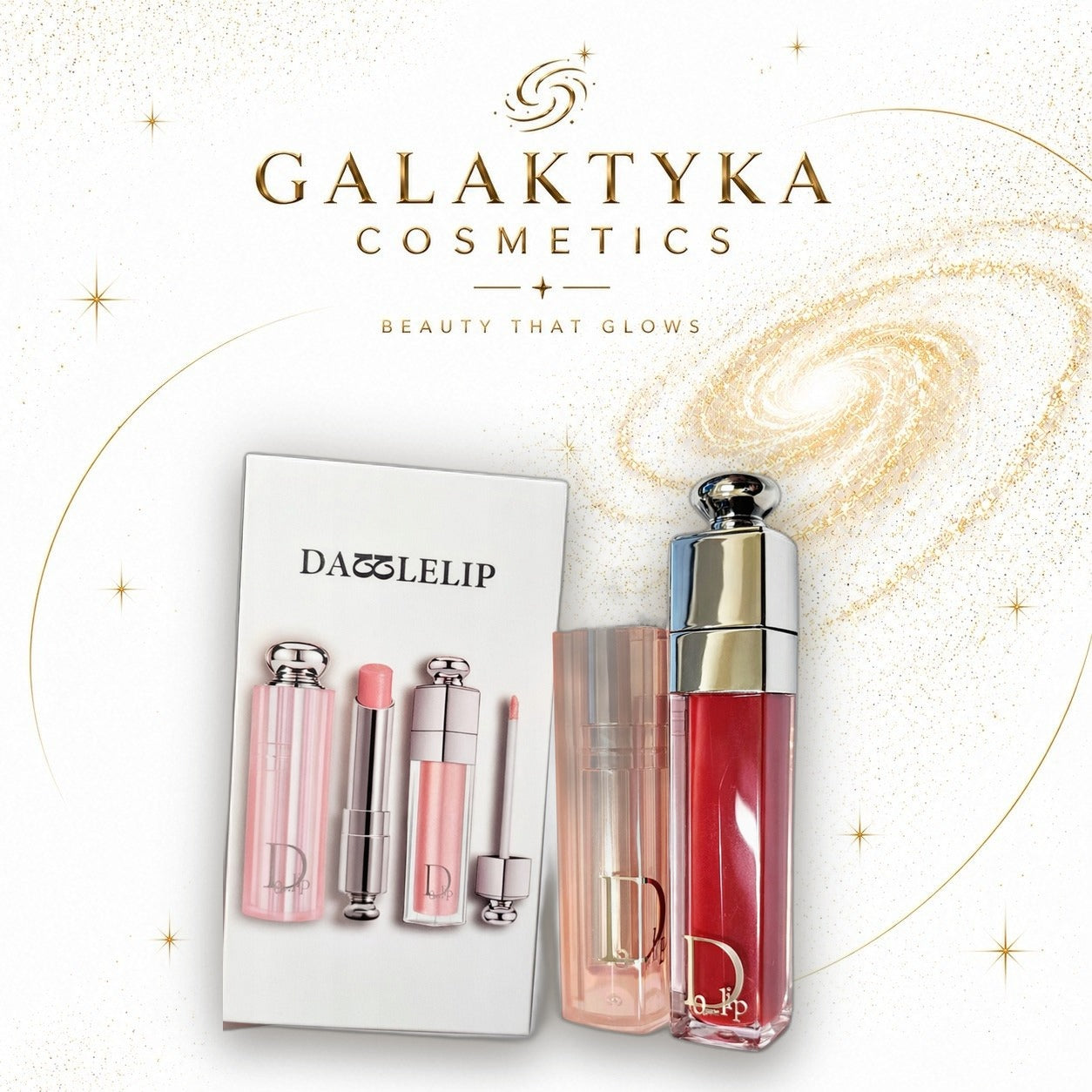POMADKA I BŁYSZCZYK DUO LELIP GLOW COLOUR 2 W 1 LIPGLOSS BALSAM DO UST