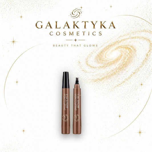 Pisak do brwi Eyebrow Contouring precyzyjny marker z mikrowłóknami