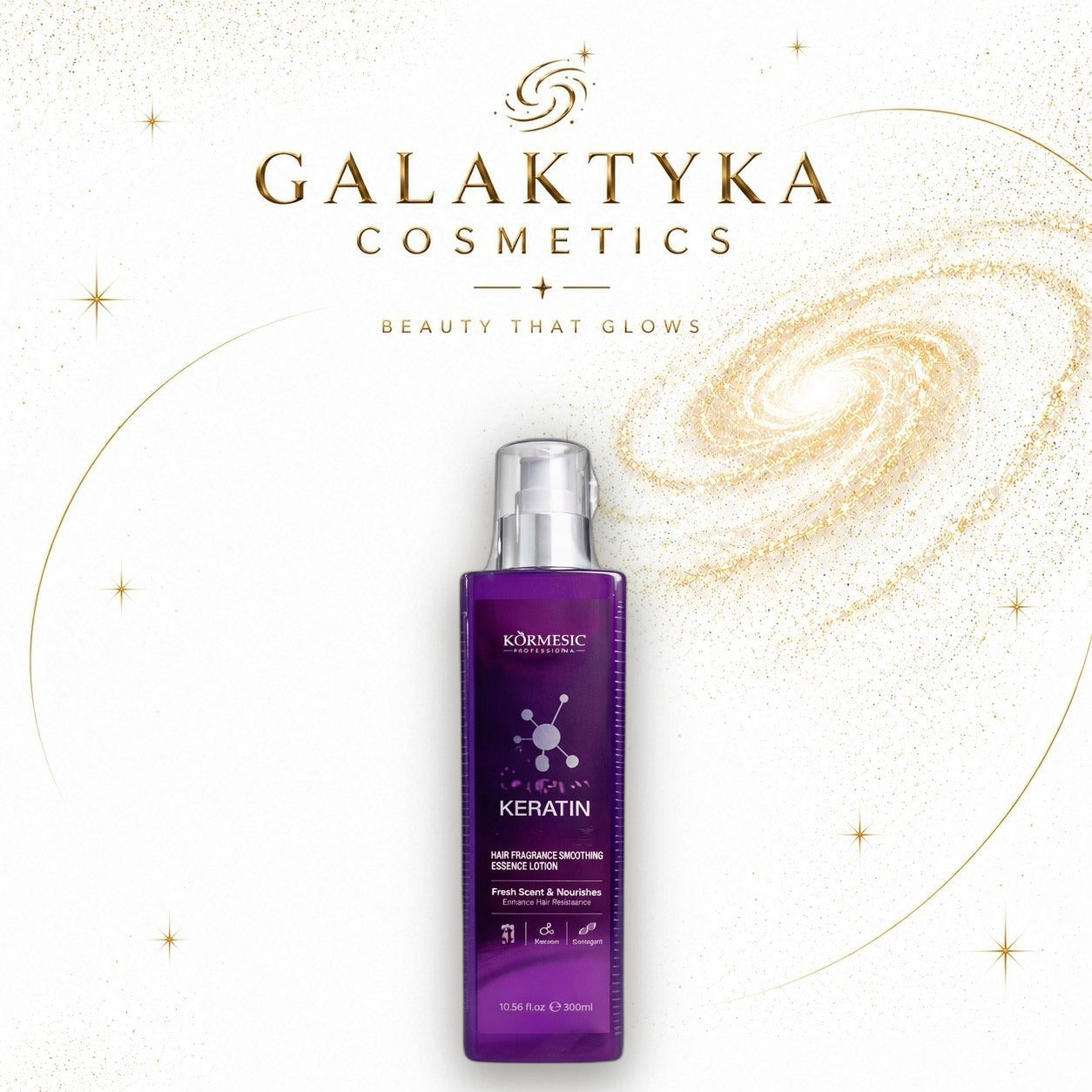 KORMESIC Keratin Hair Lotion 300 ml wygładzenie odżywienie