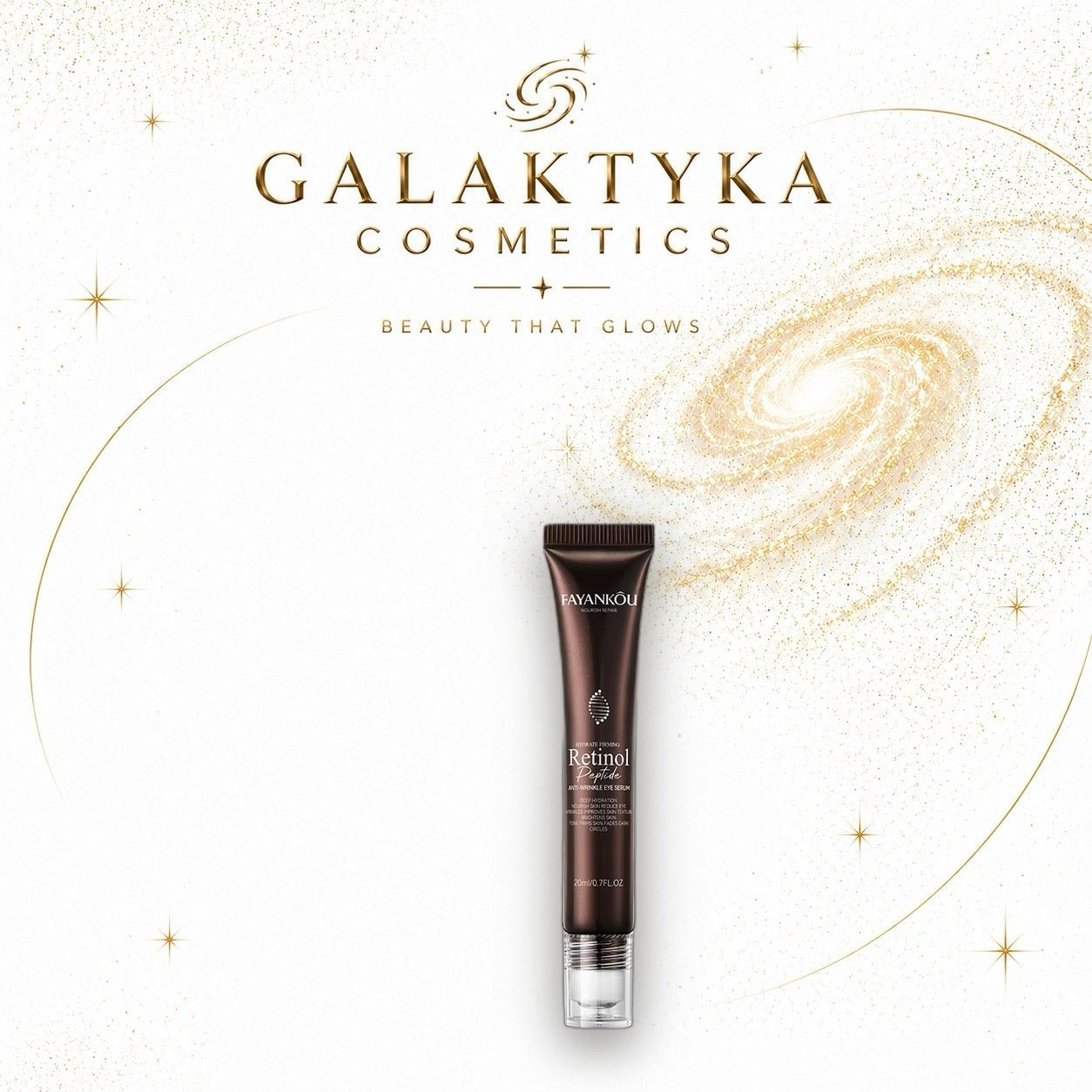 Serum pod oczy FAYANKOU Retinol Peptide 20ml anti-aging