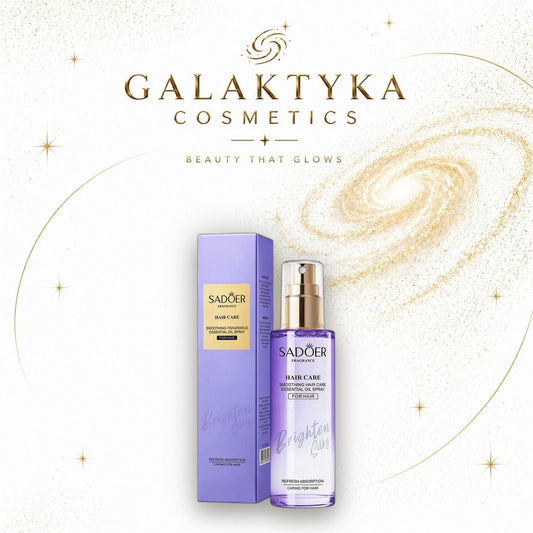 SADOER olejek do włosów spray nawilżający wygładzenie połysk fioletowy 75ml