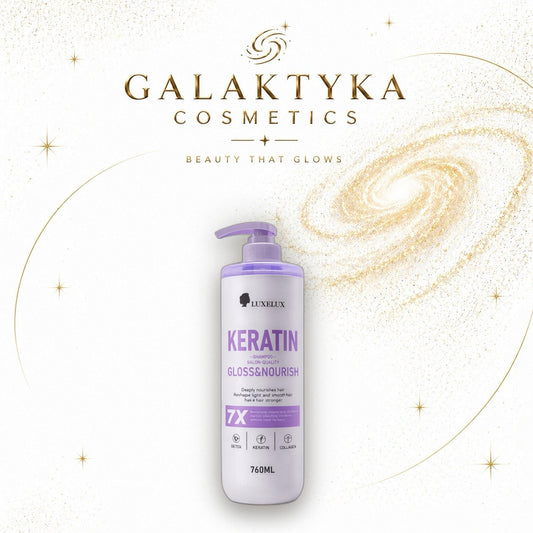 Szampon odżywczy z keratyną 760 ml Luxelux
