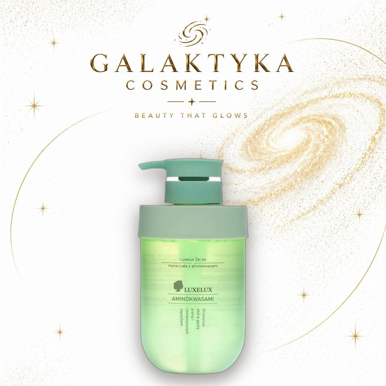 Żel pod prysznic 500 ml Luxelux, aminokwasy