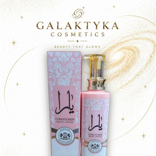 Odżywka do włosów do spłukiwania perfumowana różowa Yara 600ml