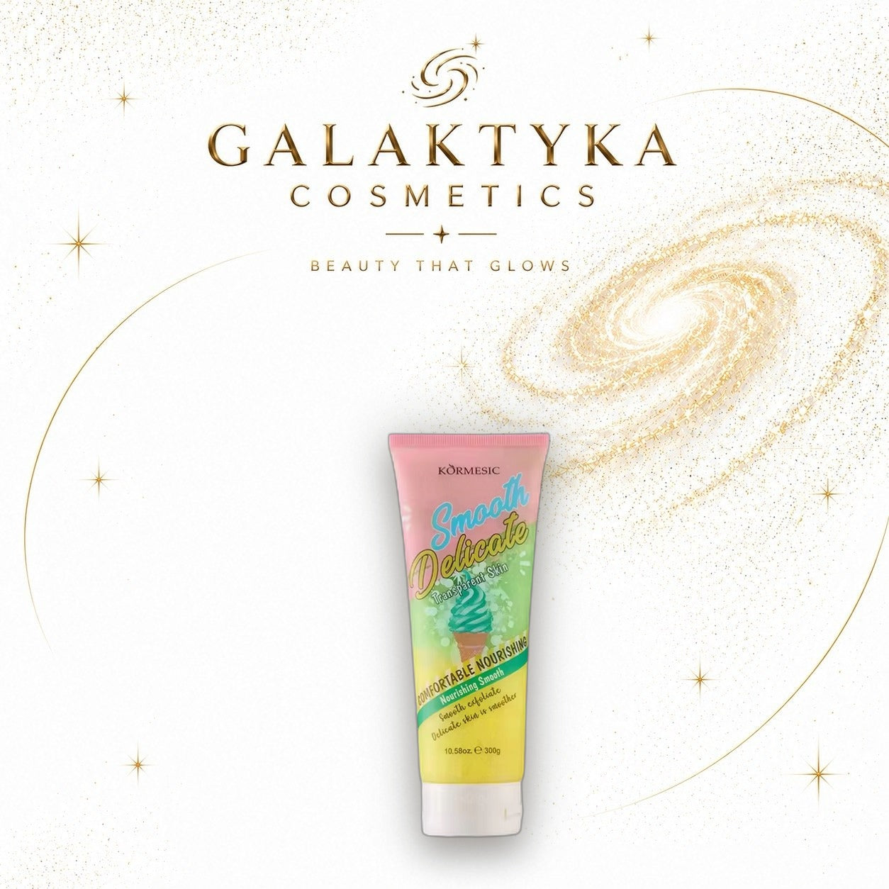 Peeling do ciała Aloe Vera 300g delikatny scrub wygładzający i odświeżający