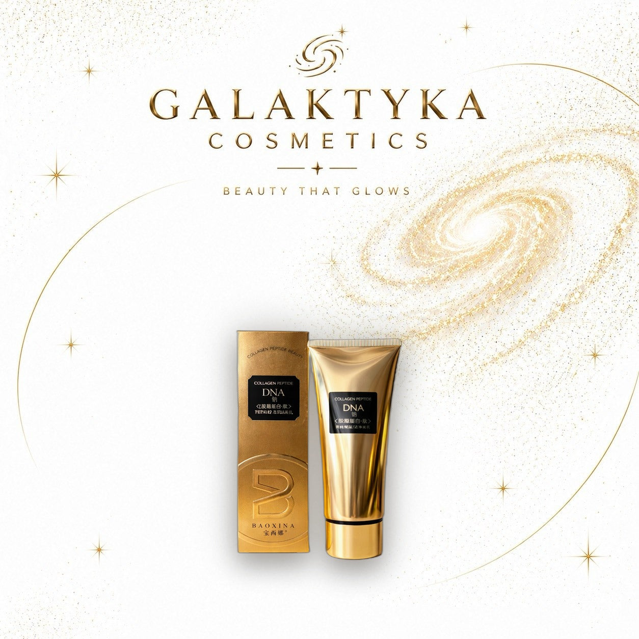 Krem przeciwstarzeniowy do twarzy Baoxina Collagen dna na dzień 120 ml