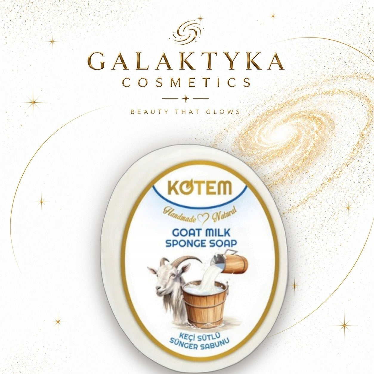 KOTEM goat milk Mydło w gąbce 125g