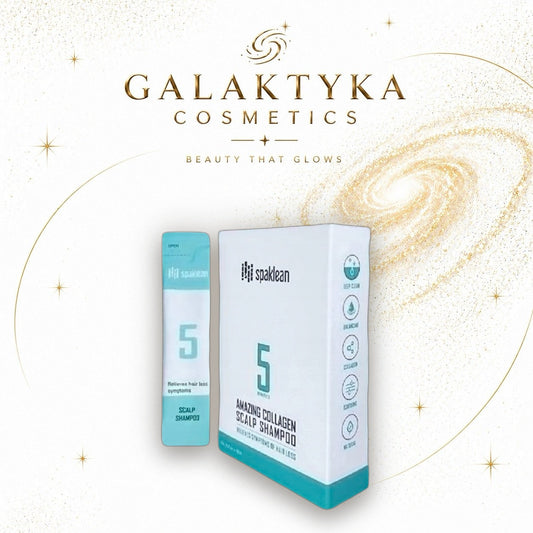 Szampon do skóry głowy z kolagenem Spaklean Amazing Collagen Scalp 10g*10