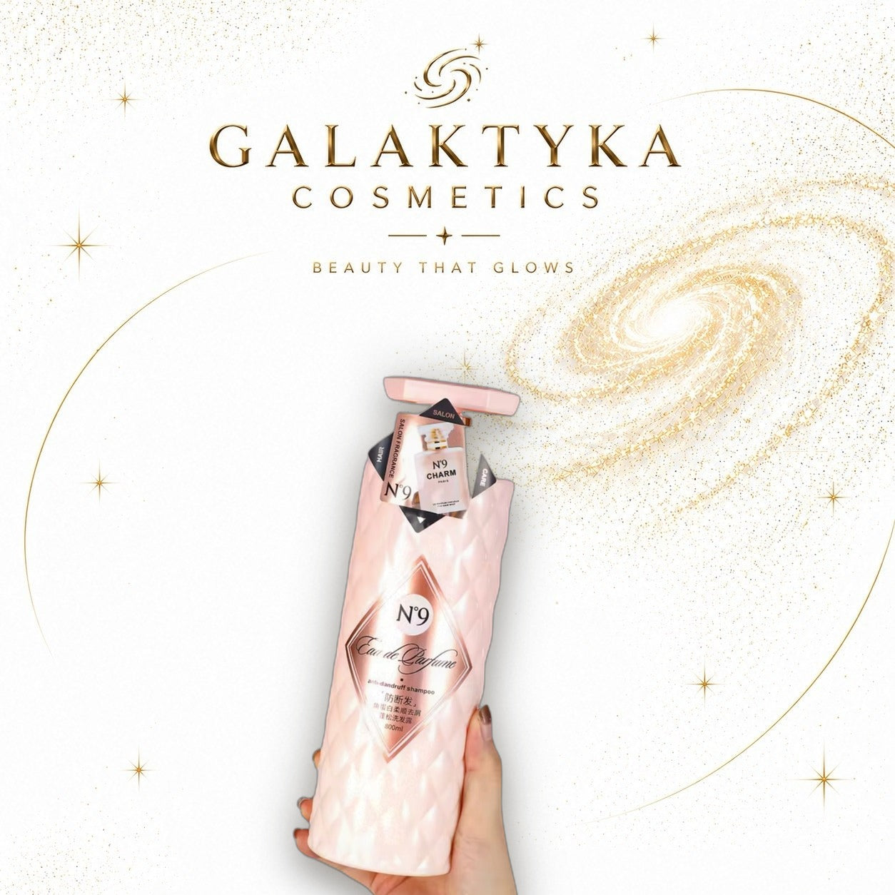 Szampon do włosów przeciwłupieżowy Perfumowany 800ml.