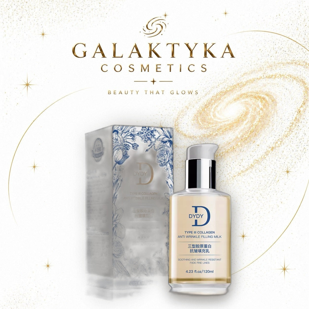 DYDY TYPE III COLLAGEN ANTI WRINKLE MILK 120ML MLECZKO PRZECIWZMARSZCZKOWE