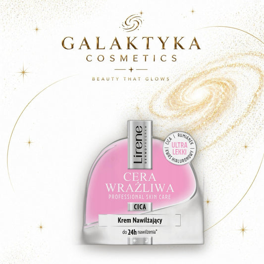 LIRENE Cera Wrażliwa krem do twarzy nawilżający 50ml
