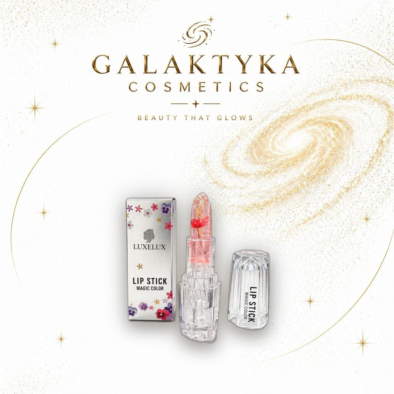 Luxelux Magic Lipstick Pomadka zmieniająca kolor #01