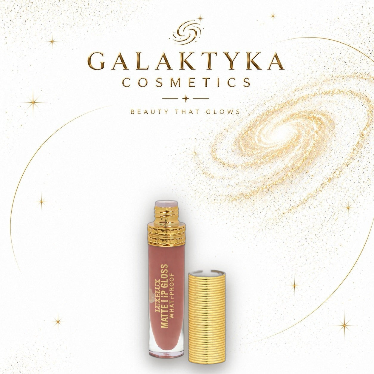Luxelux Matte Lip Gloss Matowa Pomadka 01 do Ust Długotrwała Wodoodporna