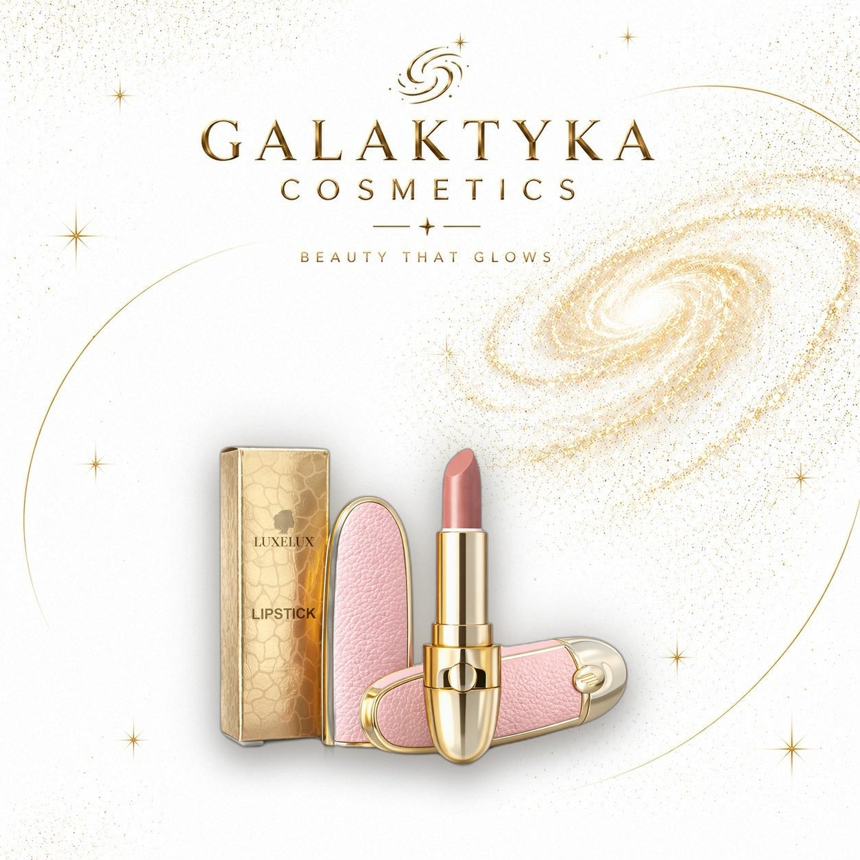 Nawilżająca matowa szminka Luxelux róż 01 barbie
