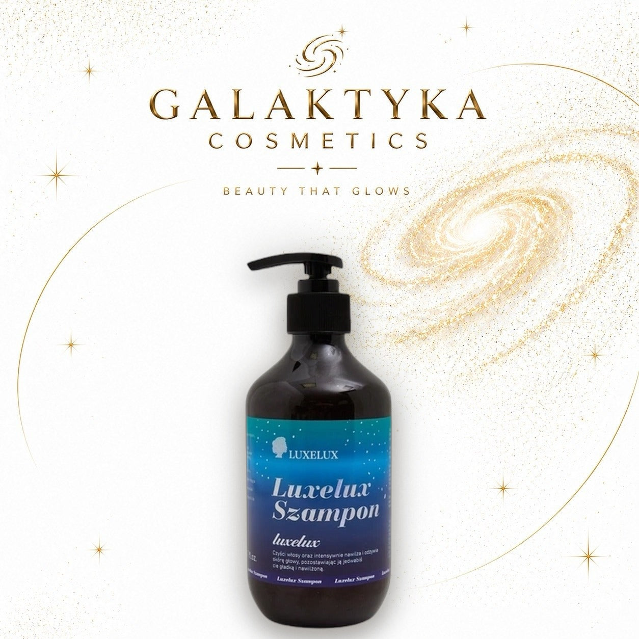 Luxelux Szampon nawilżający do włosów 400 ml 400 ML