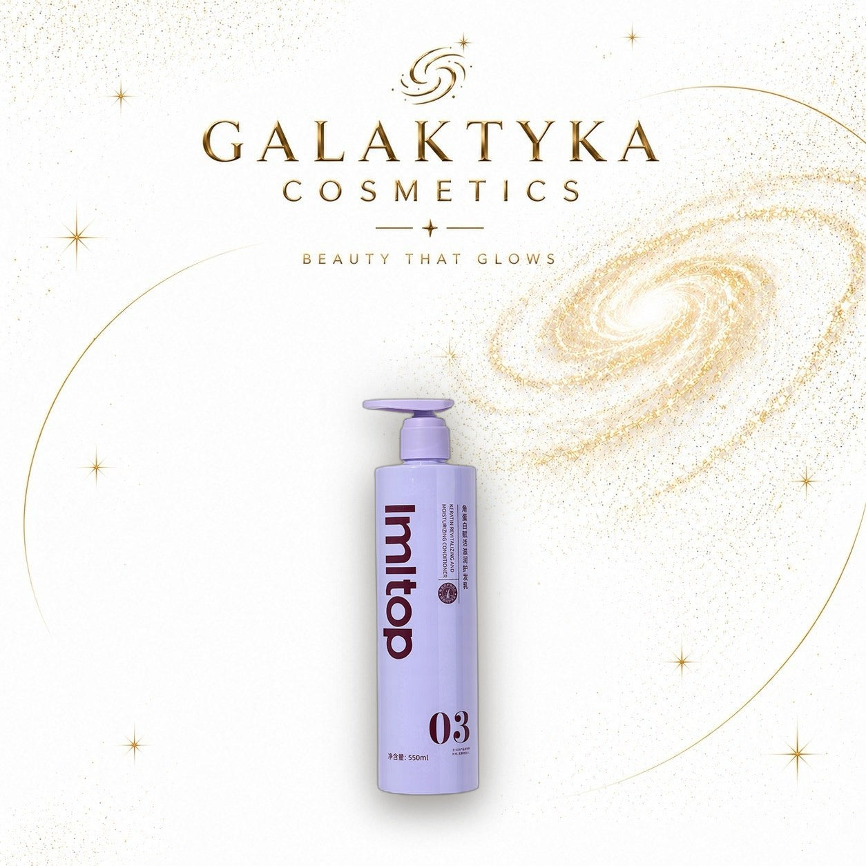 Odżywka keratynowa 550 ml wygładzająca włosy miękkość