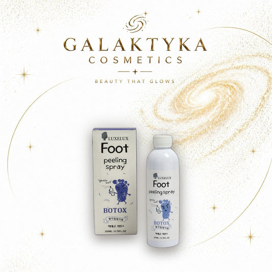 LUXELUX Foot Peeling Spray - Spray złuszczający z kolagenem 200 ml