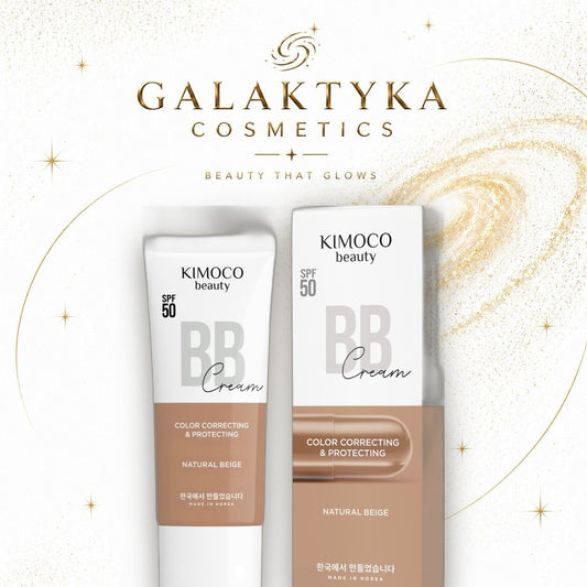 KIMOCO BEAUTY BB cream pielęgnacyjny krem BB z filtrem natural beige SPF50