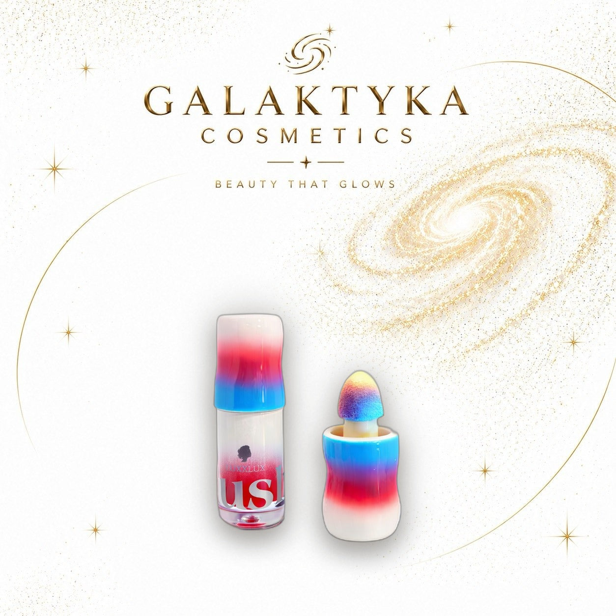 LUXELUX Róż do policzków w płynie z aplikatorem gąbkowym #04 Warm Nude 6g